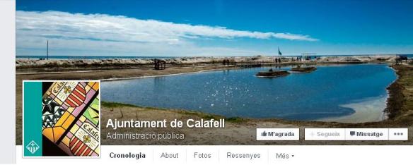 Facebook Ajuntament Calafell